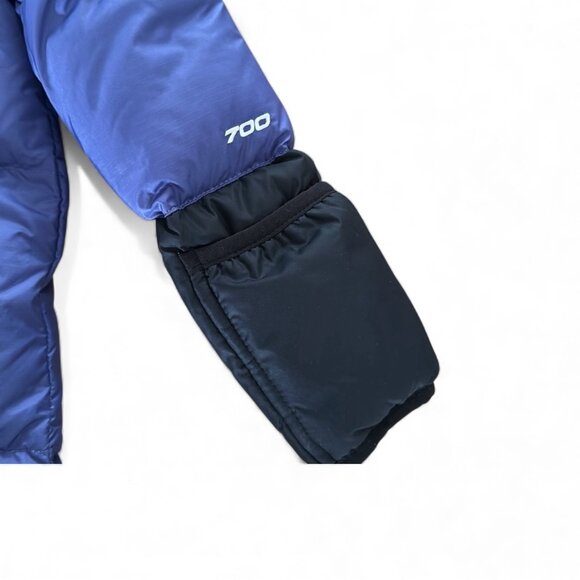 The North Face Toddler Baby 700-Fill Down Bunting Snowsuit 18-24M One-Piece Blue - Picture 4 of 11